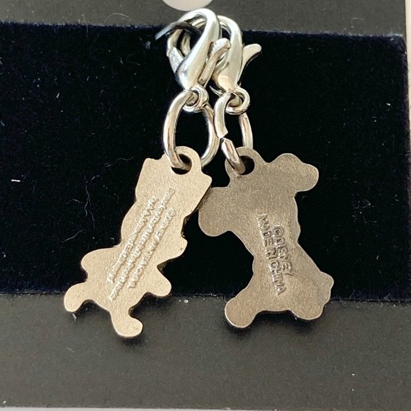 Vintage Disney Piglet Winnie the Pooh Charms Zipper Pull Purse Charm Disneyana - Picture 4 of 5